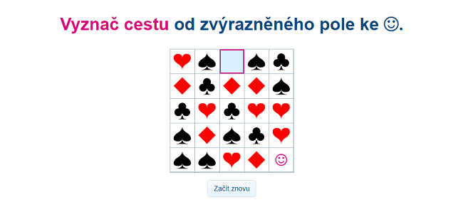 Náhled testu