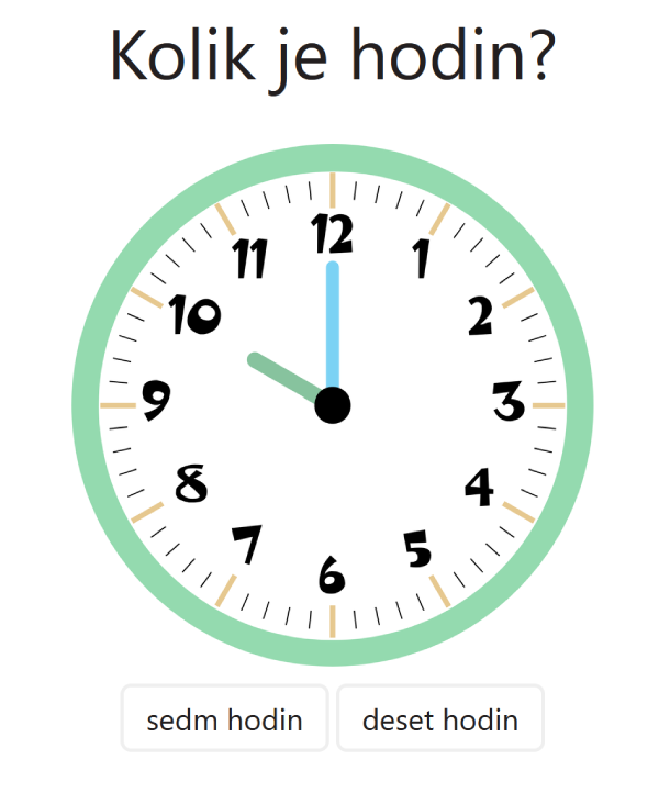 Náhled testu