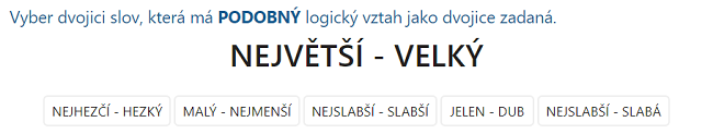 Náhled testu