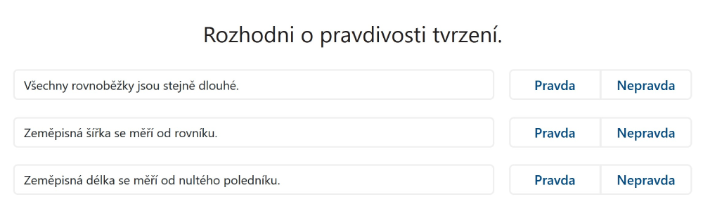 Náhled testu