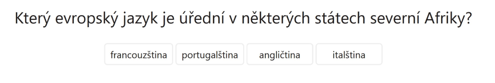 Náhled testu